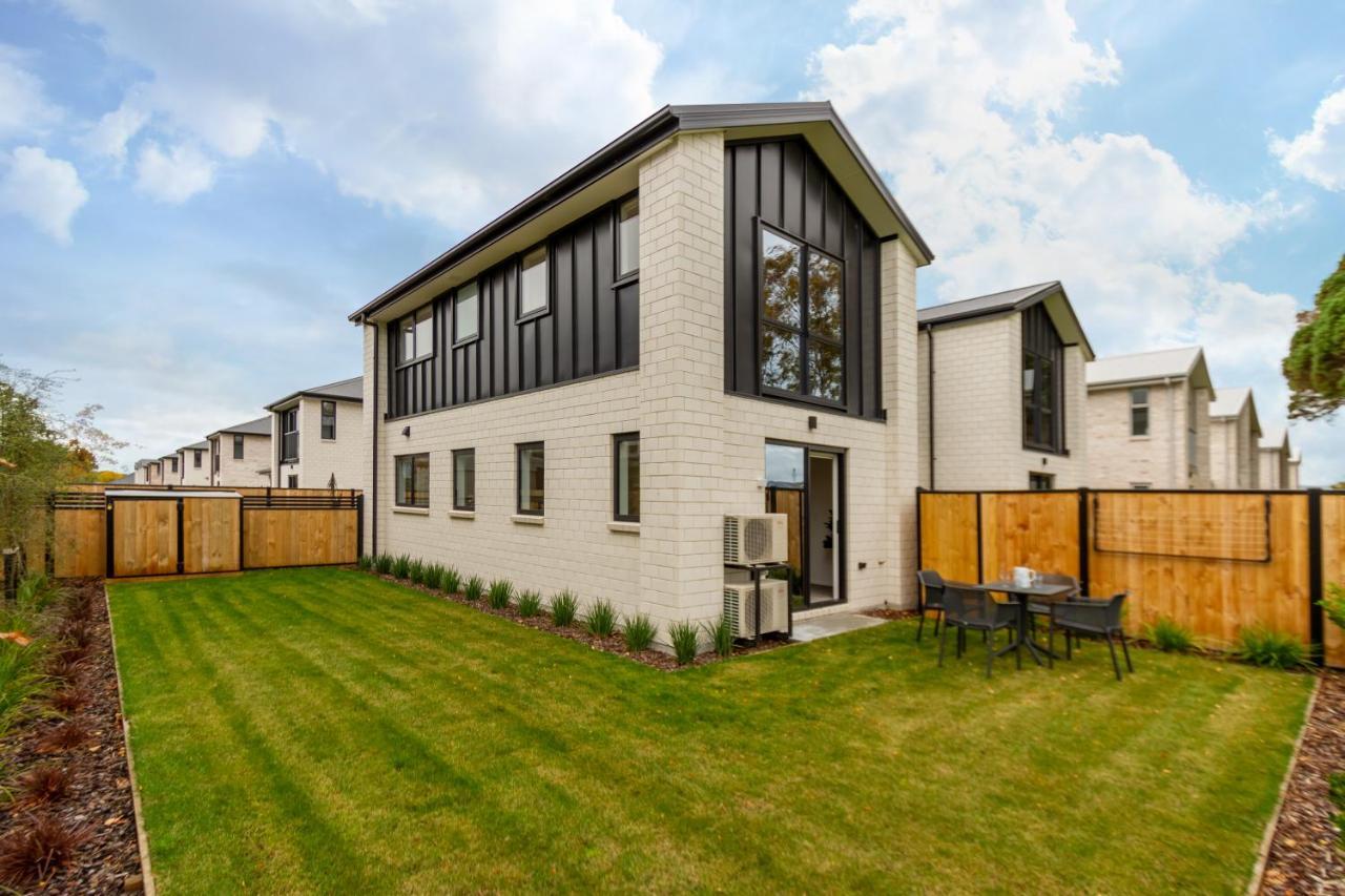 크라이스트처치 Peaceful Park View Townhouse 2 Bed W/Carpark 아파트 외부 사진